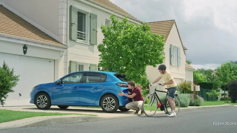 Publicité Carrosserie de France diffusée sur TF1
